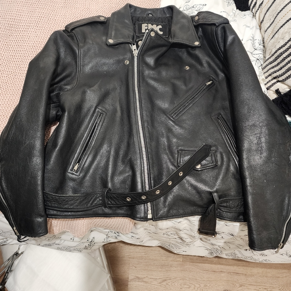 FMC leather jacket